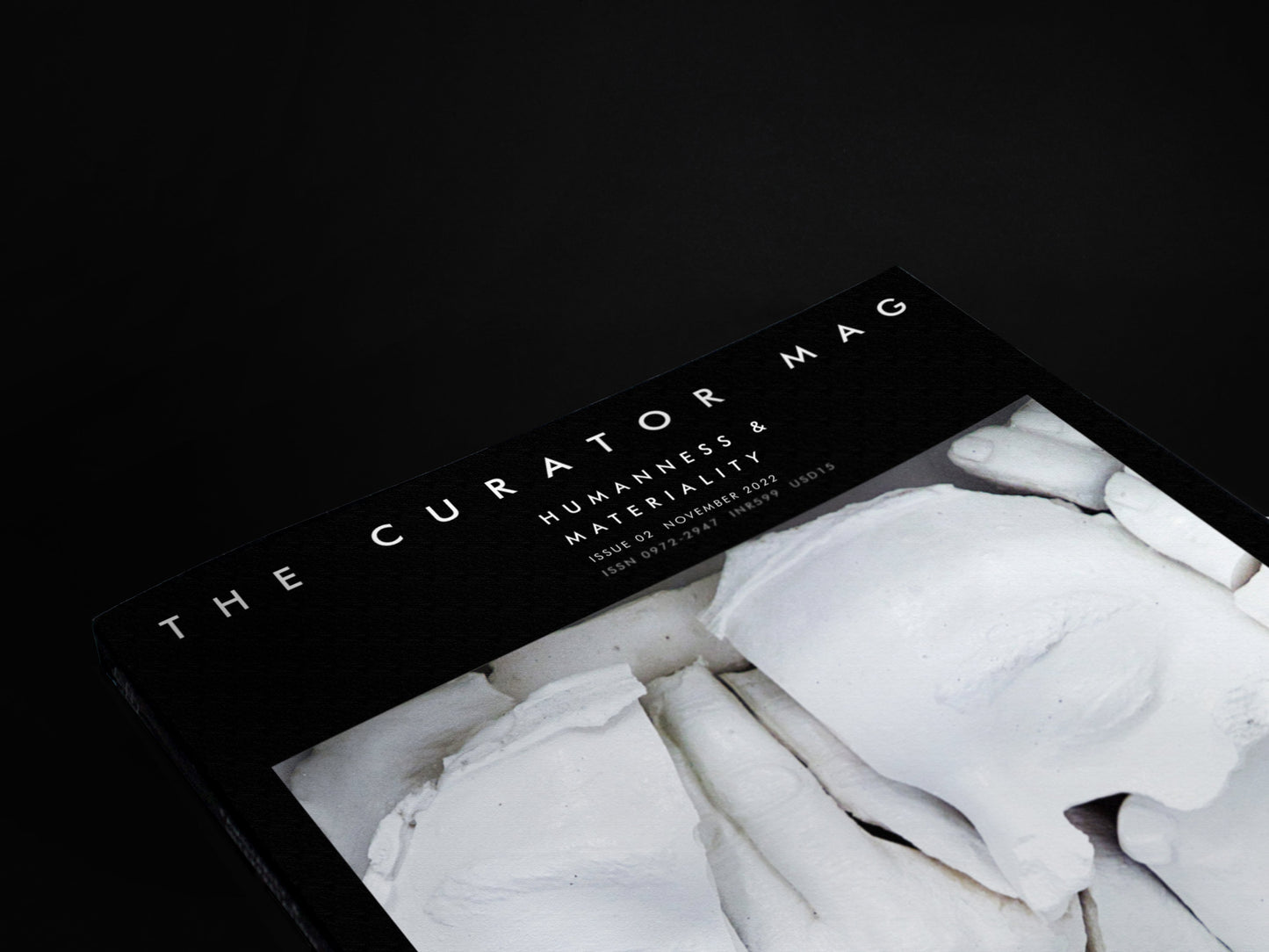 The Curator Mag Issue 2: Humanness & Materiality. (INTERNATIONAL SHIPPING)