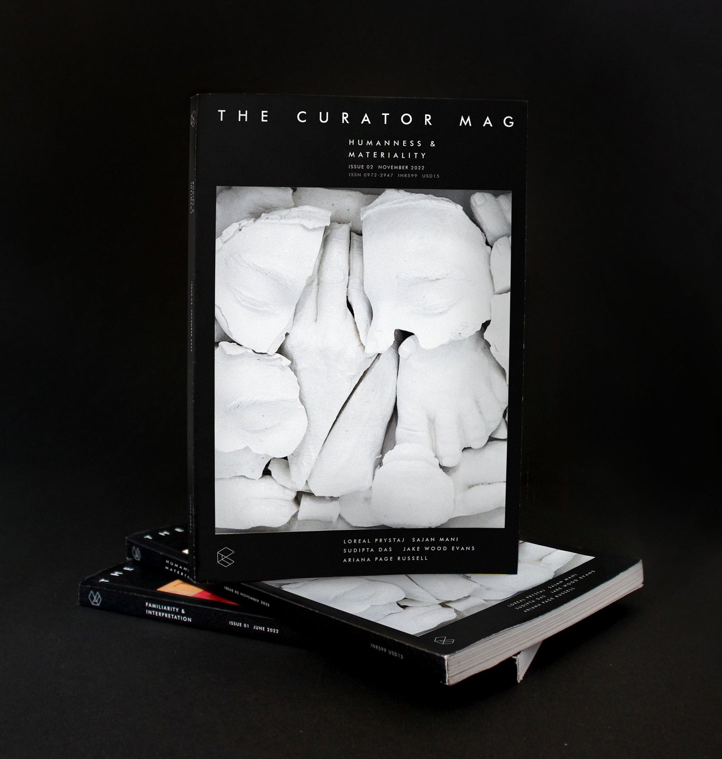 The Curator Mag Issue 2: Humanness & Materiality. (INTERNATIONAL SHIPPING)